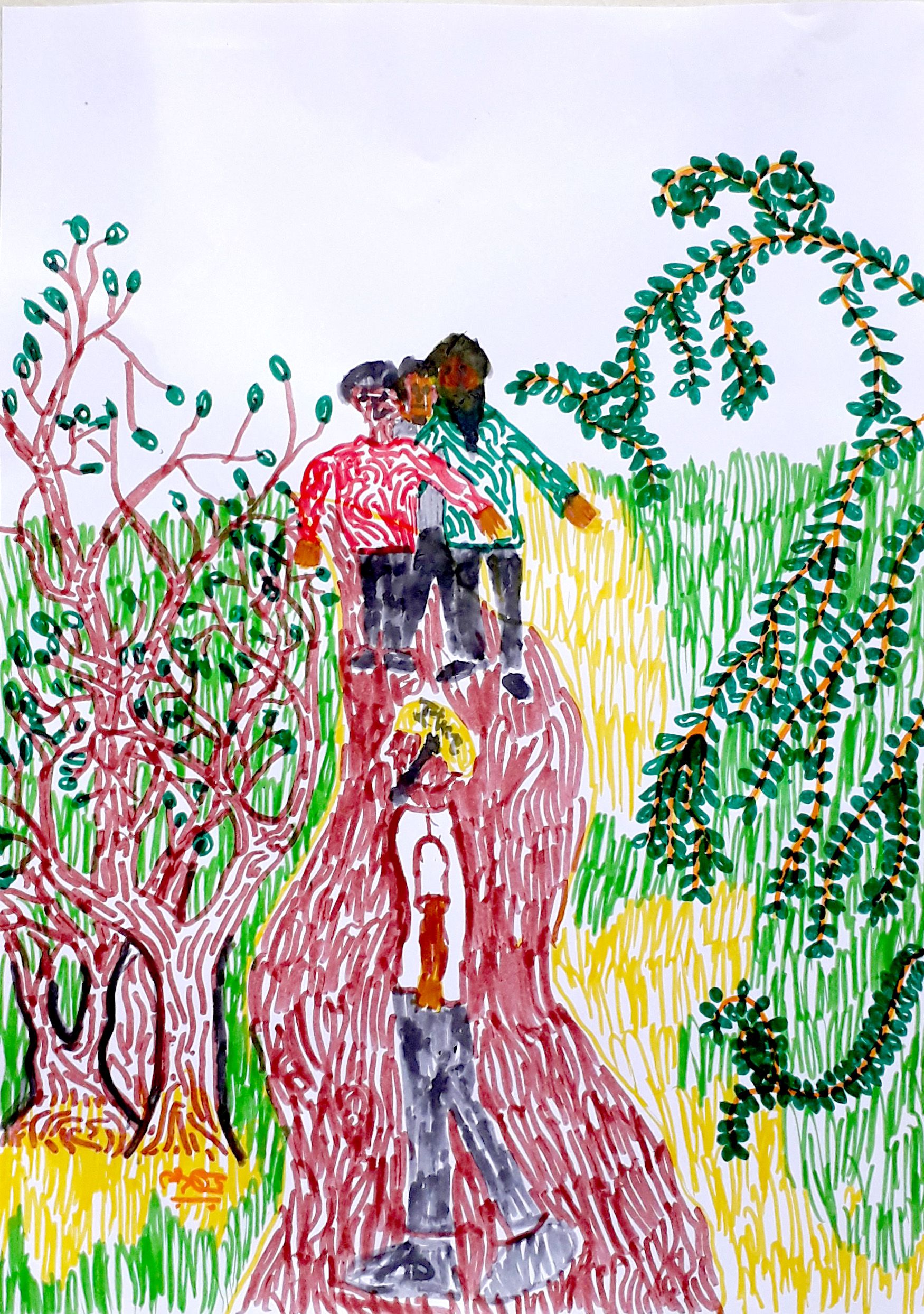 टेकडीच्या निमित्ताने ५: दारुडा कामगार