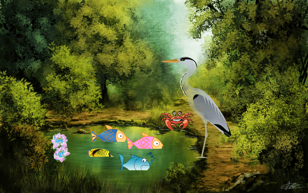 हावरट बगळा (बडबडगीत)