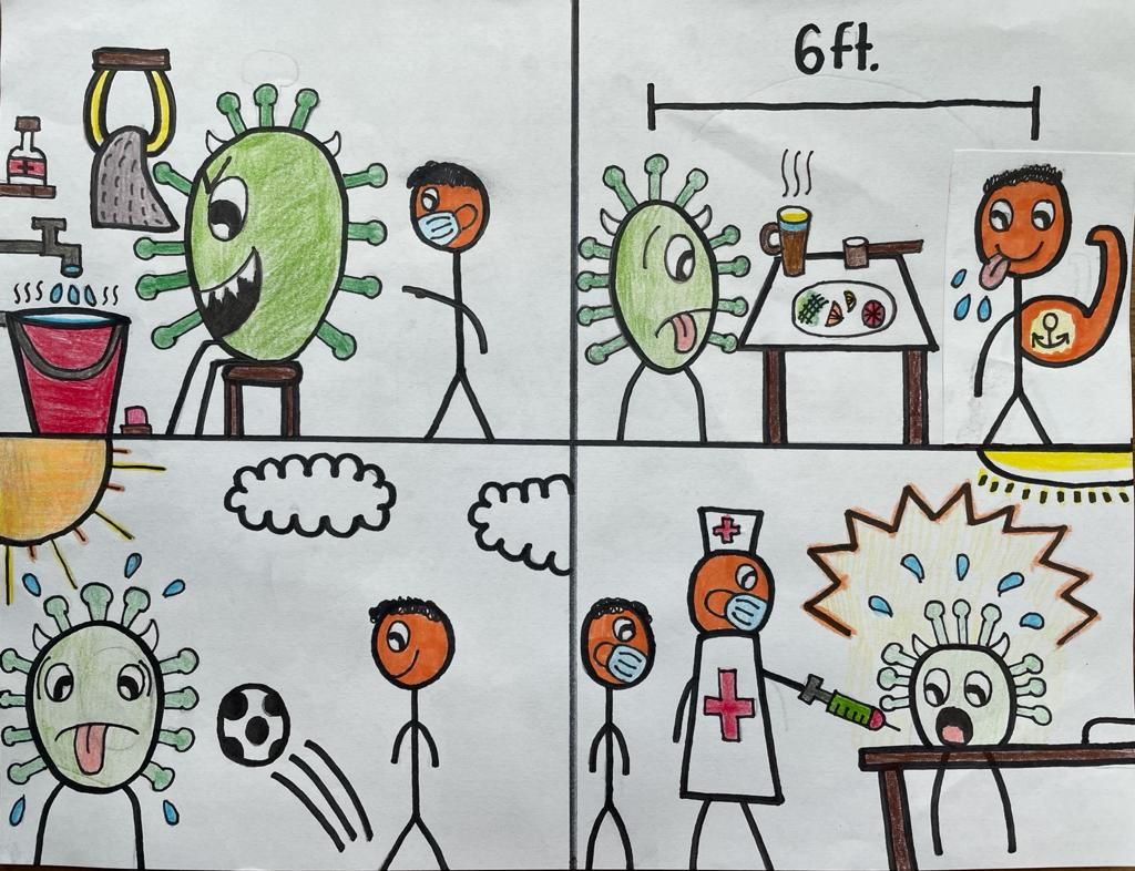 आणि कोरोना पळाला... (गोष्ट)