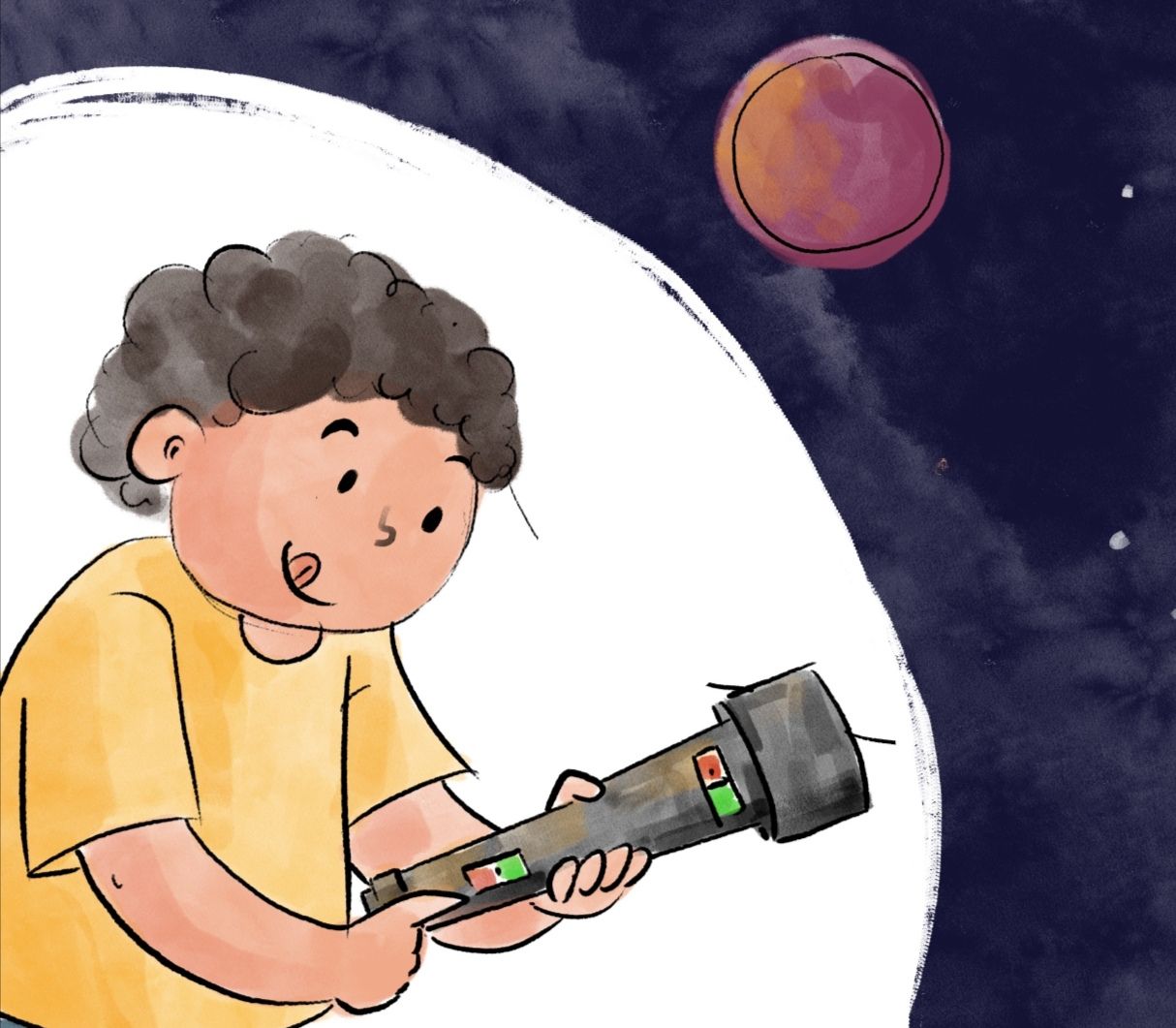 अलफाजची दुर्बीण (कथा)