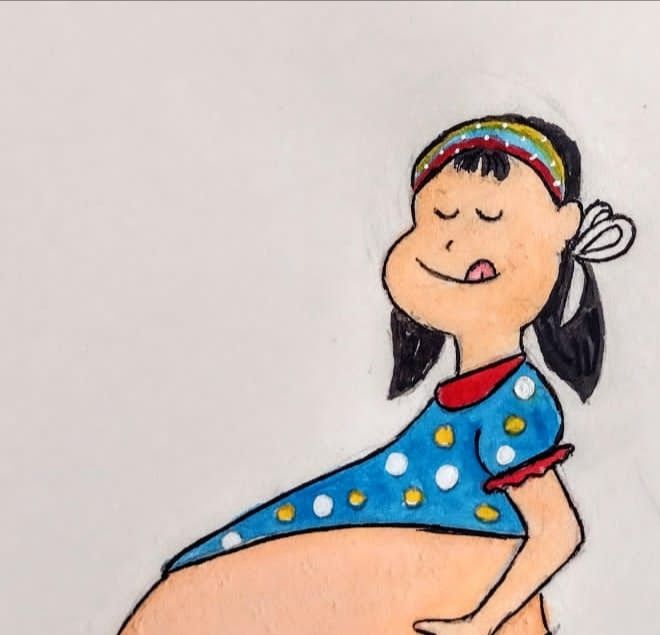 मुलीची ढेरी (बडबडगीत)