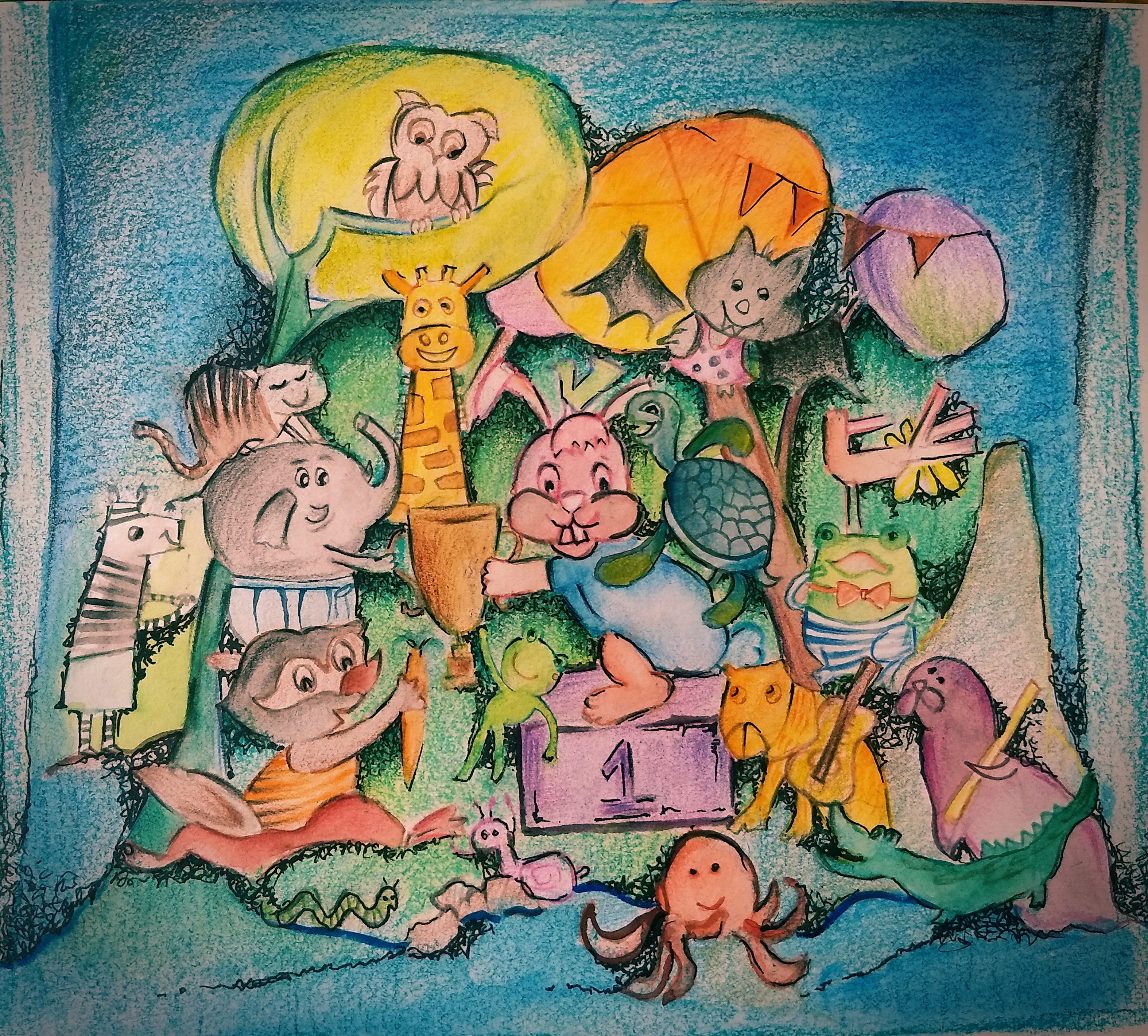 दोस्ती ससा आणि कासवाची