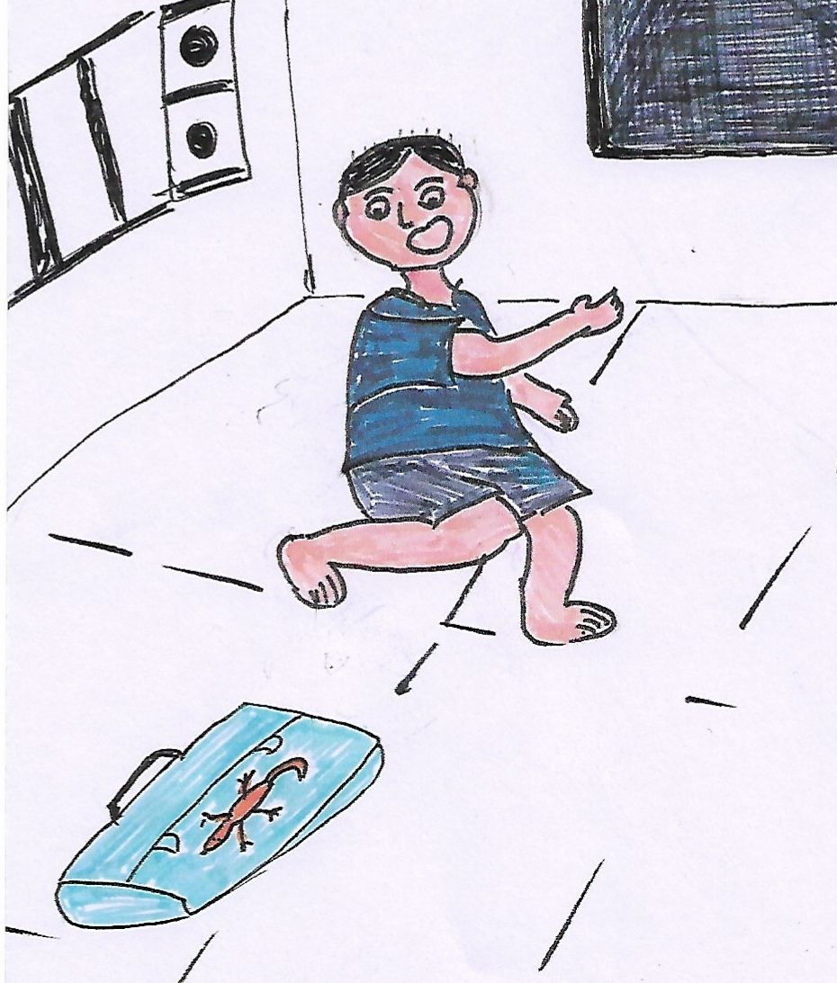 आम्ही गोष्टी लिहून ऱ्हायलो - १: घाबरट भुऱ्या (गोष्ट)