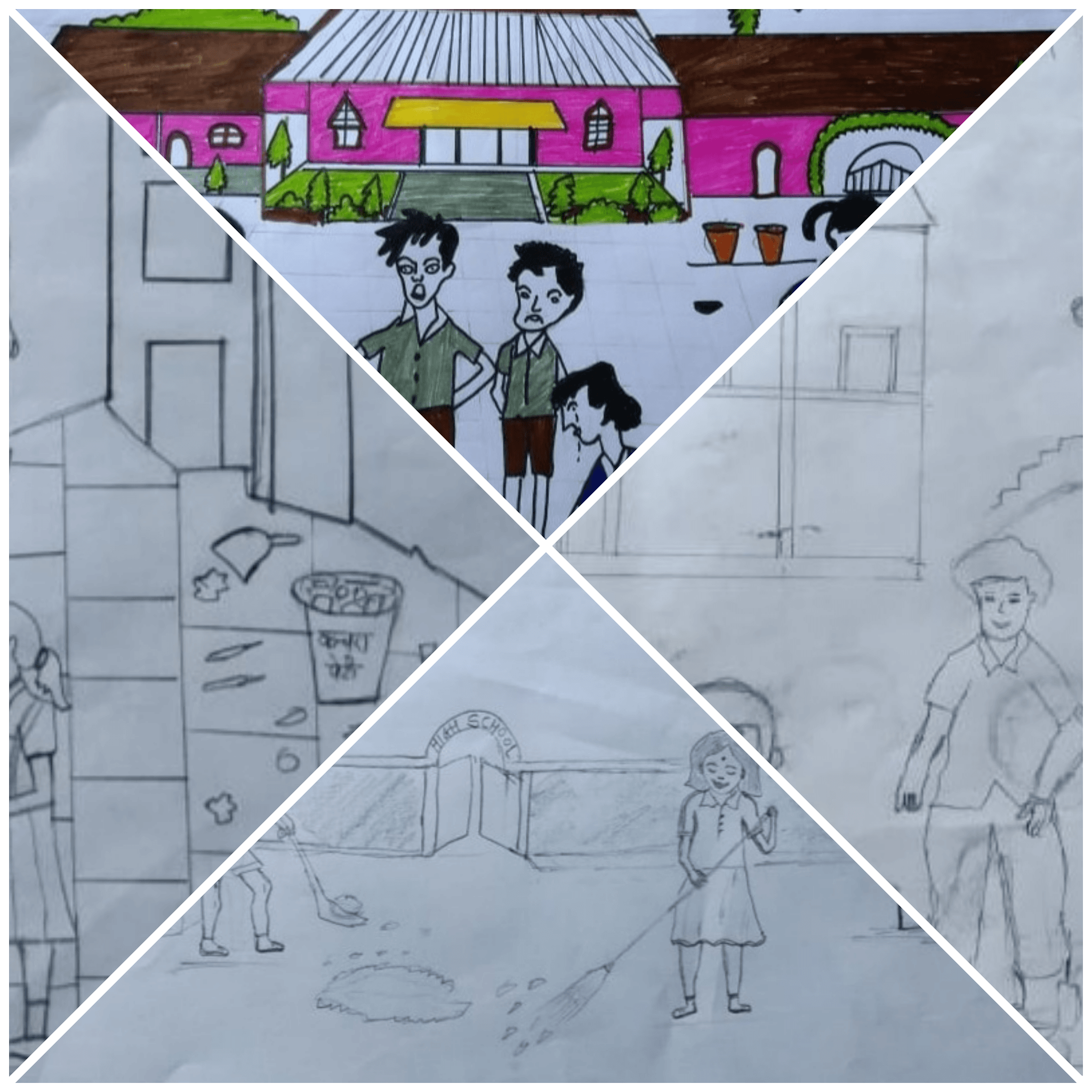 शाळा आपा आखा आजे होये... (कथा)